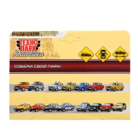 Машина металлическая «Москвич — 2140sl», инерция, 12,5 см, белый Машина металлическая «Москвич — 2140sl», инерция, 12,5 см, белый