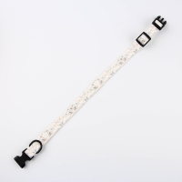 Набор &laquo;Мрамор&raquo;, застёжка - фастекс, поводок 2 м и ошейник 28-46 см