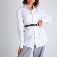 Ремень женский, ширина 2,2 см, винт, пряжка металл, цвет зелёный Ремень женский, ширина 2,2 см, винт, пряжка металл, цвет зелёный