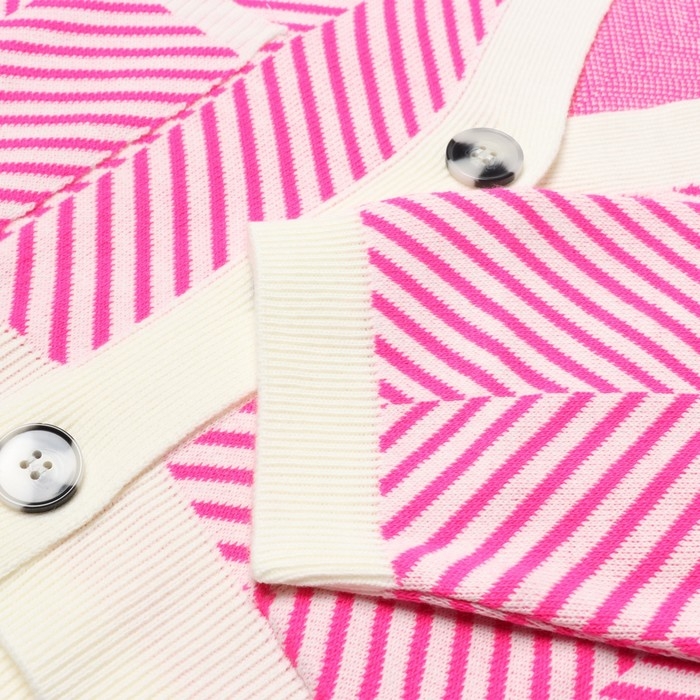 Кардиган женский, цвет розовый, размер ONE SIZE (42-46)