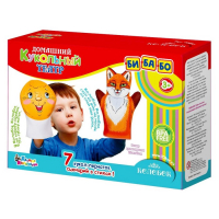 Кукольный театр &laquo;Колобок&raquo;, 7 кукол-перчаток, сценарий в стихах