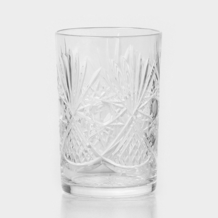 Набор стаканов хрустальных &laquo;Чайный&raquo;, 250 мл, 2 шт