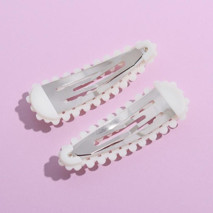 Заколки для волос &laquo;Мечта поэта&raquo;, 2 шт, 7х2,5 см