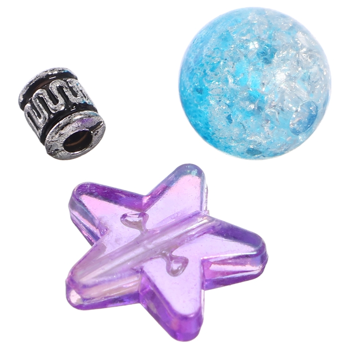 Набор для творчества «Создай украшение: Русалочка», 12 видов бусин, 5 шармов Набор для творчества «Создай украшение: Русалочка», 12 видов бусин, 5 шармов