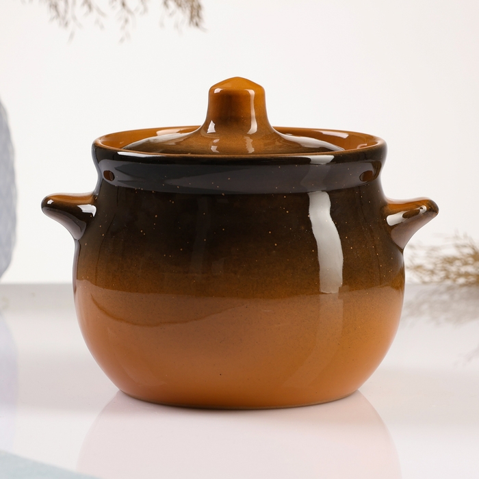 Горшок керамический для запекания Горшок керамический для запекания "Пиканто" 0,65л / 12,5х11,5см, стандарт