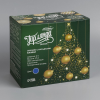 Гирлянда &laquo;Занавес&raquo; 2 &times; 1.5 м с насадками &laquo;Ёжики&raquo;, IP20, прозрачная нить, 360 LED, свечение синее, 8 режимов, 220 В