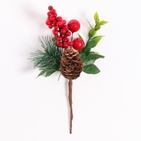 Новогодний декор «Зимние мечты», веточка, 20 × 10 × 5 см Новогодний декор «Зимние мечты», веточка, 20 × 10 × 5 см