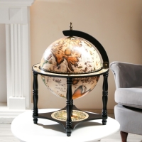 Глобус бар декоративный "Карта странника" с подставкой внизу 41,6х41,6х56 см Глобус бар декоративный "Карта странника" с подставкой внизу 41,6х41,6х56 см