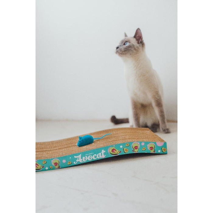 Когтеточка из картона Avocat волна, 45.5 × 19 × 3.5 см Когтеточка из картона Avocat волна, 45.5 × 19 × 3.5 см