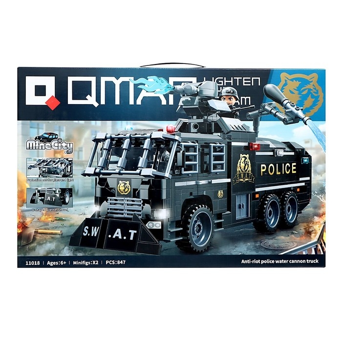 Конструктор Спецназ &laquo;Штурмовой патруль&raquo;, 847 деталей