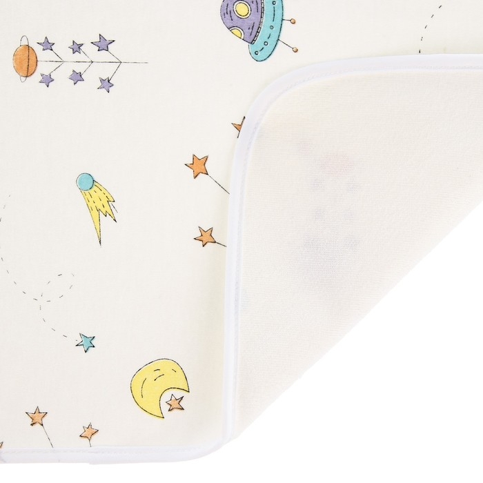 Пеленка на непромокаемой основе, 50*70 см &laquo;Космос&raquo;