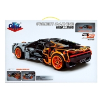 Конструктор Гонка «Бугатти», инерция, 385 деталей Конструктор Гонка «Бугатти», инерция, 385 деталей