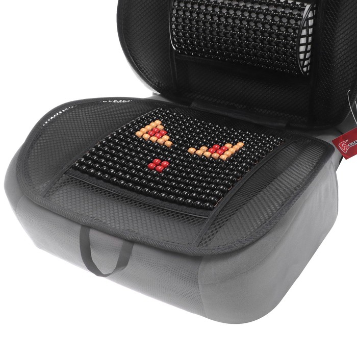 Накидка-массажер TORSO, 102&times;50 см, бамбук, массажная вставка поясницы