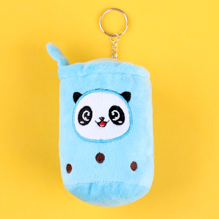 Кошелёк &laquo;Стаканчик&raquo; с пандой, 12 см, цвет МИКС