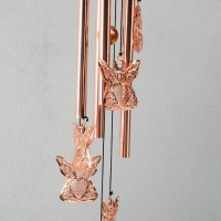 Музыка ветра металл "Ангелы" 5 трубок 6 ангелов 67 см Музыка ветра металл "Ангелы" 5 трубок 6 ангелов 67 см