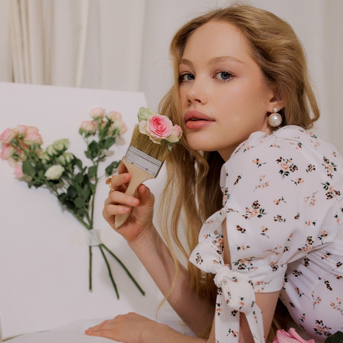 Серьги с жемчугом &laquo;Великолепие&raquo; два круга, цвет белый в золоте