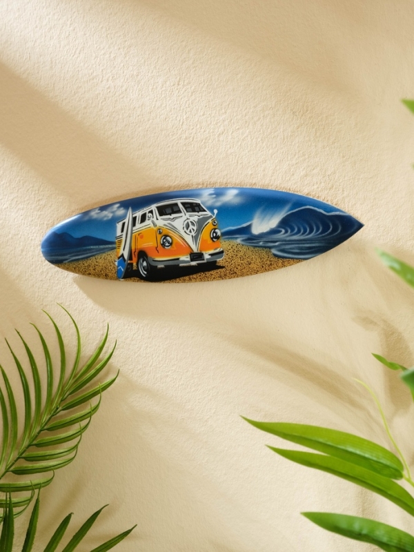 Панно Панно "Доска для сёрфа "Сплитти" дерево 30х7 см