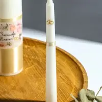 Свечи свадебные "Счастливы Вместе" набор 3 шт (17 см + 2 шт по 18 см)