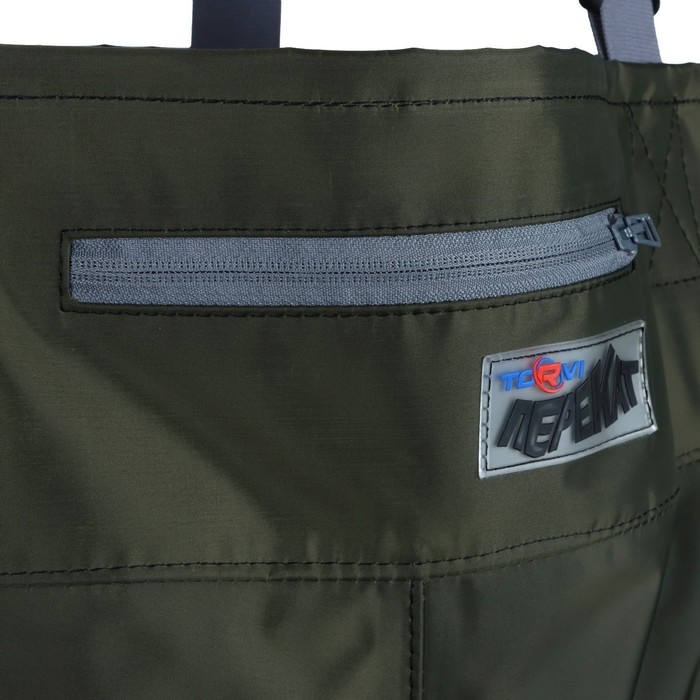 Сапоги (полукомбинезон) TORVI ЭВА &laquo;Перекат&raquo; без вкладыша, цвет олива, размер 42-43, L (52-54)