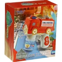 Генератор мыльных пузырей "Пожарная машина", световые эффекты, работает от батареек