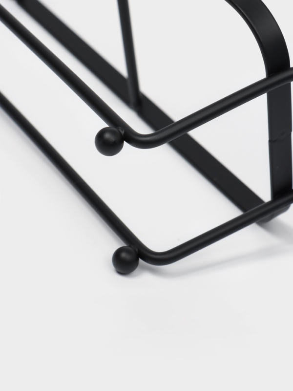 Набор дозаторов для ванной "Геометрия", 3 предмета с подставкой