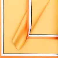 Пленка матовая &laquo;Двойной кант&raquo;, жёлтый, 0.57&times;0.57 м