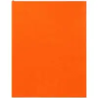 Ежедневник Flat Maxi, недатированный, оранжевый