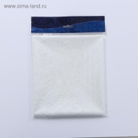 Скатерть без основы многоразовая &laquo;Ажур&raquo;, 120&times;180 см, прозрачная