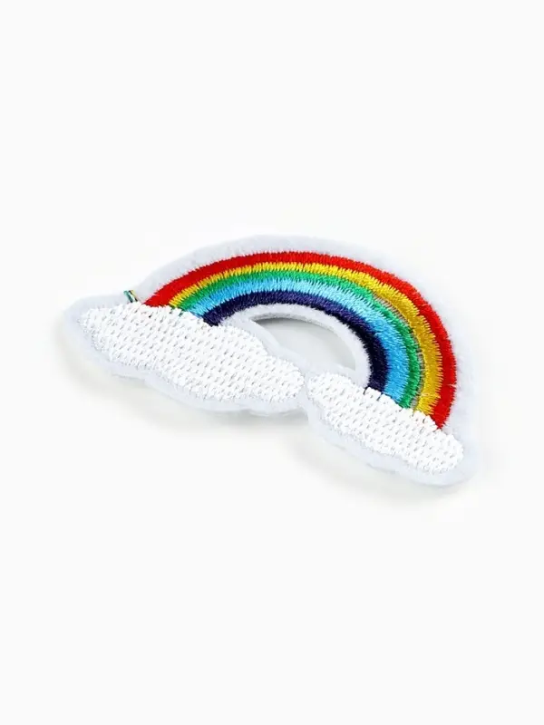 Термоаппликация &laquo;Радуга&raquo;, 5.7&times;3.4 см, разноцветная