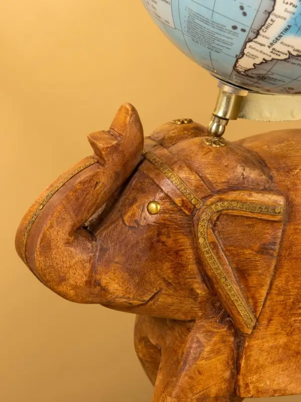 Глобус сувенирный, 25&times;16&times;36 см, подставка дерево