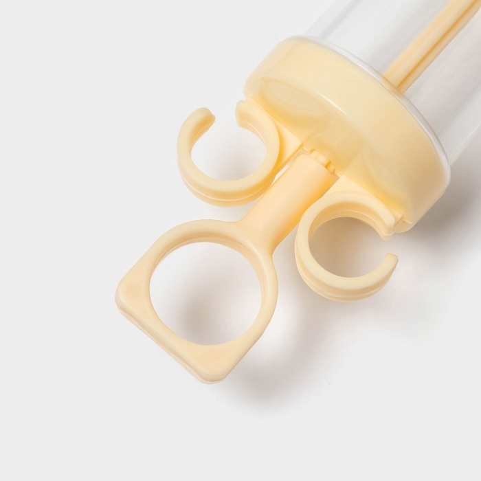 Шприц кондитерский Доляна &laquo;Cластёна&raquo;, 8 насадок, 17&times;5&times;5 см, цвет МИКС