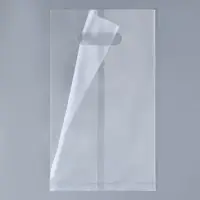 Пакет квадратный полиэтиленовый с вырубной ручкой, прозрачный, упаковка, 15х28+16см &plusmn; 5% 60 мкм