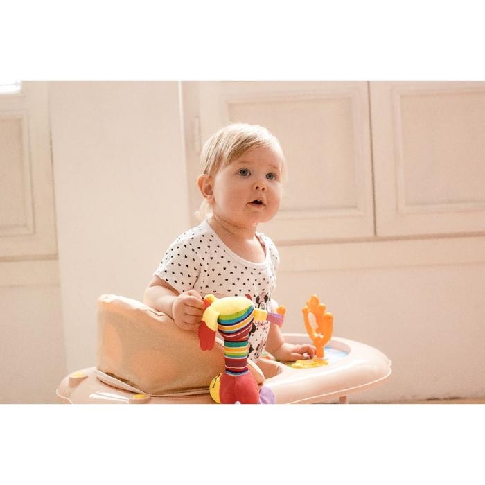 Ходунки &laquo;Верный друг&raquo;, 7 колес, муз. игрушки, бежевый