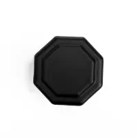 Ручка-кнопка ТУНДРА LIGHT РК034BL, цвет черный