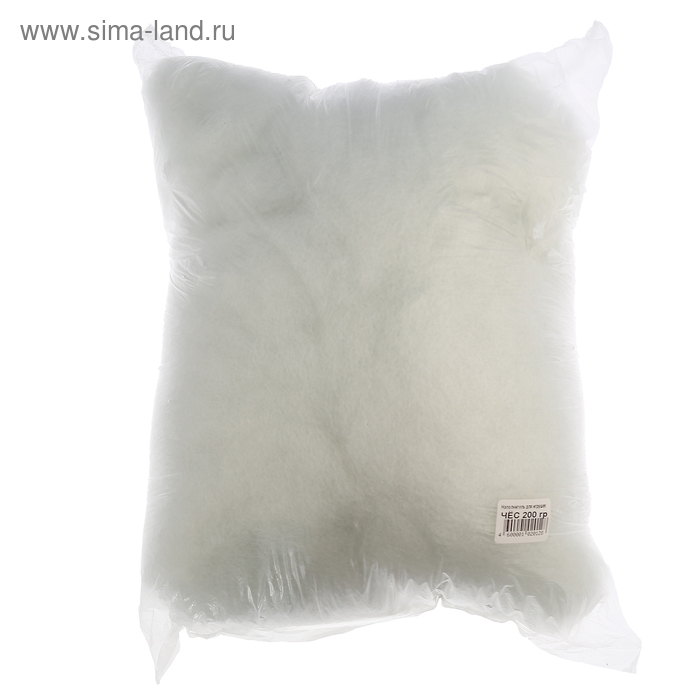 Наполнитель для вязаных игрушек "Синтепух чес" 200гр