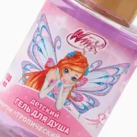 Гель для душа детский, аромат тропический лимонад, 100 мл, Винкс