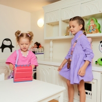 Платье для девочки MINAKU цвет фиолетовый, р-р 128