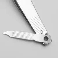 Кусачки книпсер маникюрные, с пилкой, 5.5 см, в коробке