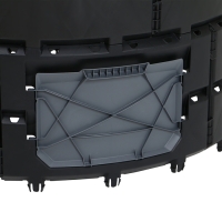 Компостер пластиковый, 800 л, 78 × 108 × 108 см, чёрный Компостер пластиковый, 800 л, 78 × 108 × 108 см, чёрный