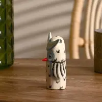 Сувенир дерево "Совушки" (набор 3 шт: 11, 9 и 7 см)