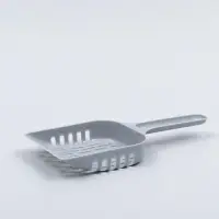 Совок для уборки кошачьего туалета, серый