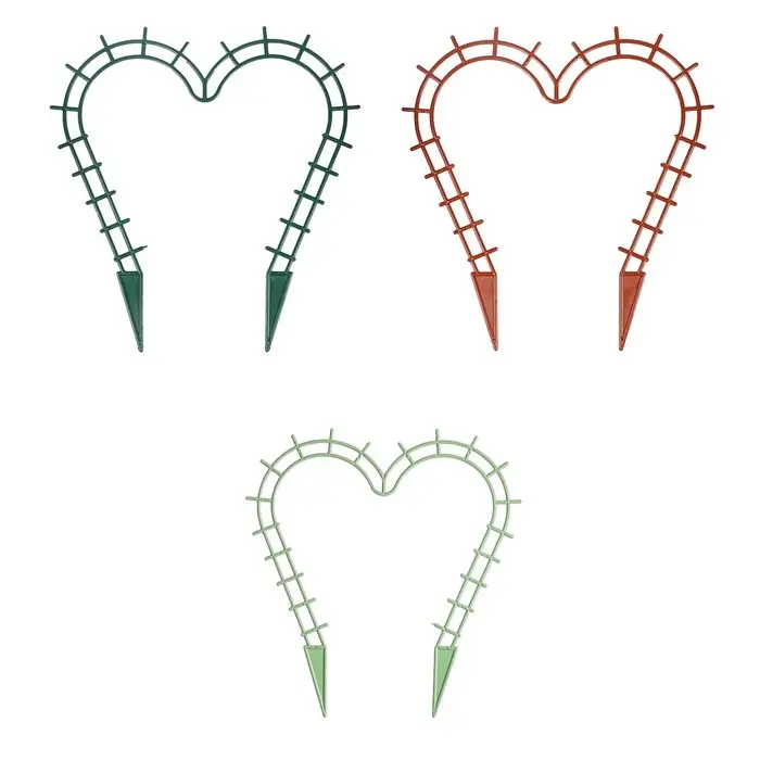 Шпалера, 29&times;27&times;0.3 см, пластик, цвет МИКС, &laquo;Сердечко&raquo;