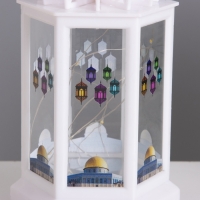 Светильник "Восточные мотивы" 3хААА белый 9,4х11х24,5см