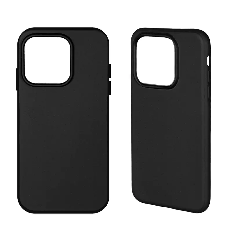 Чехол iPh 14 Pro TPU матовый черный