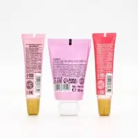 Новогодний подарочный набор косметики: крем для рук, бальзам для губ, пилочка для ногтей, URAL LAB