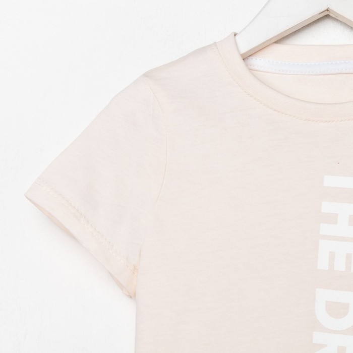 Пижама детская для девочки KAFTAN Пижама детская для девочки KAFTAN "Dream" р.30 (98-104), бежевый