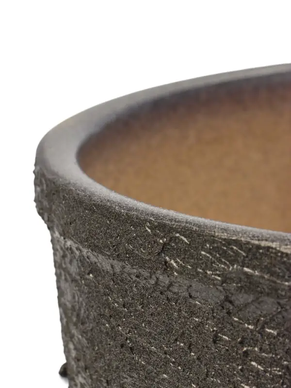 Горшок цветочный с поддоном 7,5 л, керамика "Шагрень" (М)