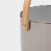 Ведро для льда стеклянное Magistro «Кайлас», 1,5 л, 13×13 см Ведро для льда стеклянное Magistro «Кайлас», 1,5 л, 13×13 см