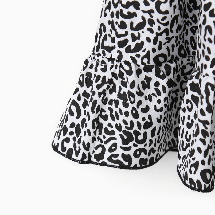 Платье детское KAFTAN Платье детское KAFTAN "Леопард", размер 32 (110-116см)