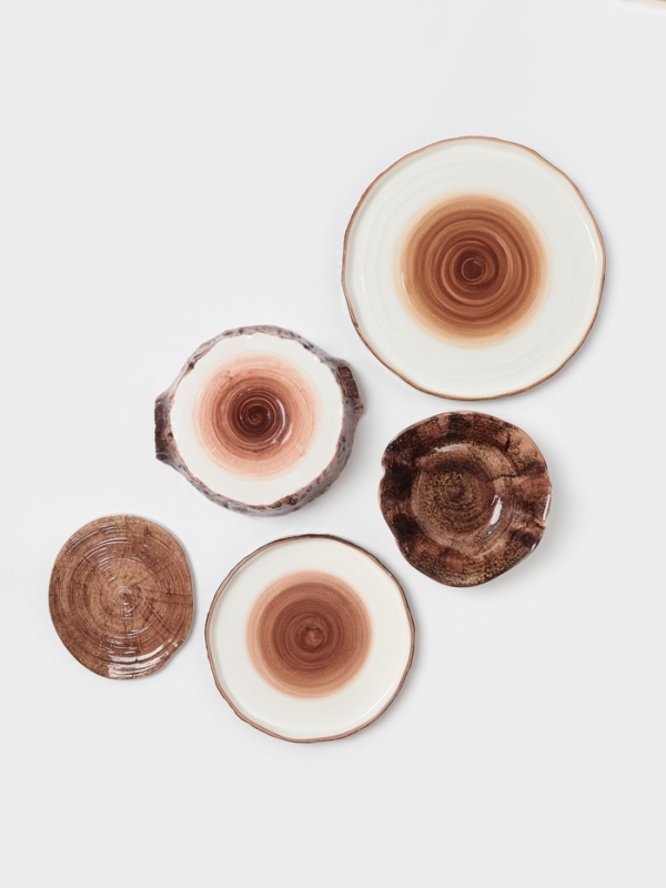 Тарелка Magistro "Wood" 20см 20х2 см